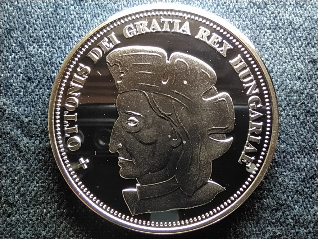 Kir&aacute;lyi Koron&aacute;k Ut&aacute;nveretben Ott&oacute; 5 korona .999 ez&uuml;st