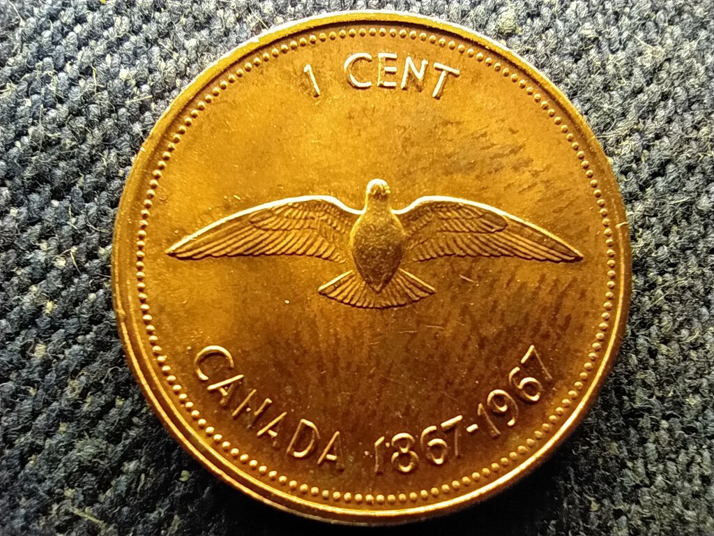 Kanada 100 &eacute;ves Kanada 1 Cent
