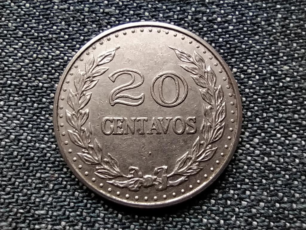 Kolumbia Santander 20 centavo