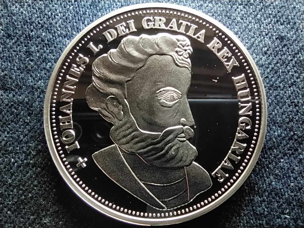 Kir&aacute;lyi Koron&aacute;k Ut&aacute;nveretben I. J&aacute;nos 5 korona .999 ez&uuml;st