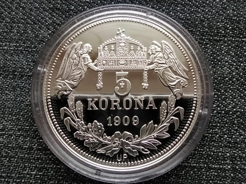 Kir&aacute;lyi Koron&aacute;k Ut&aacute;nveretben I. Lip&oacute;t 5 korona .999 ez&uuml;st