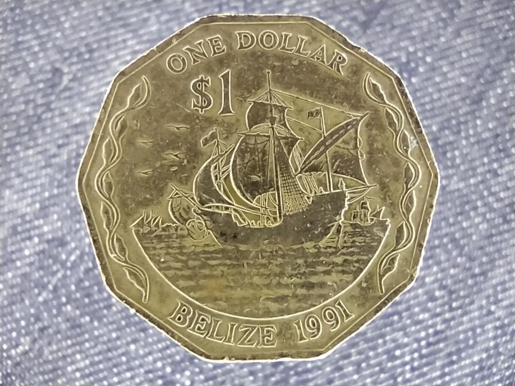 Belize II. Erzs&eacute;bet (1952-2022) 1 Doll&aacute;r