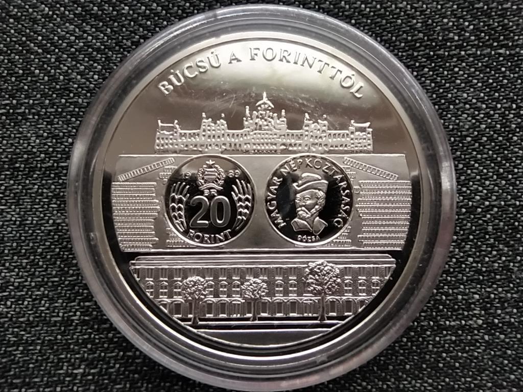 A magyar p&eacute;nz kr&oacute;nik&aacute;ja B&uacute;cs&uacute; a forintt&oacute;l .999 ez&uuml;st