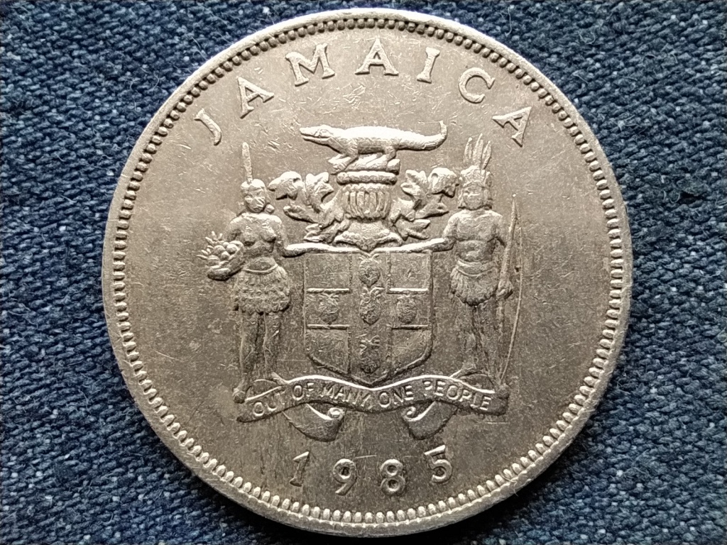 Jamaica 25 &eacute;ves a Jamaicai Bank 25 cent