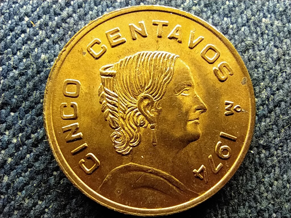 Mexik&oacute; Josefa Ortiz de Dom&iacute;nguez 5 Centavos
