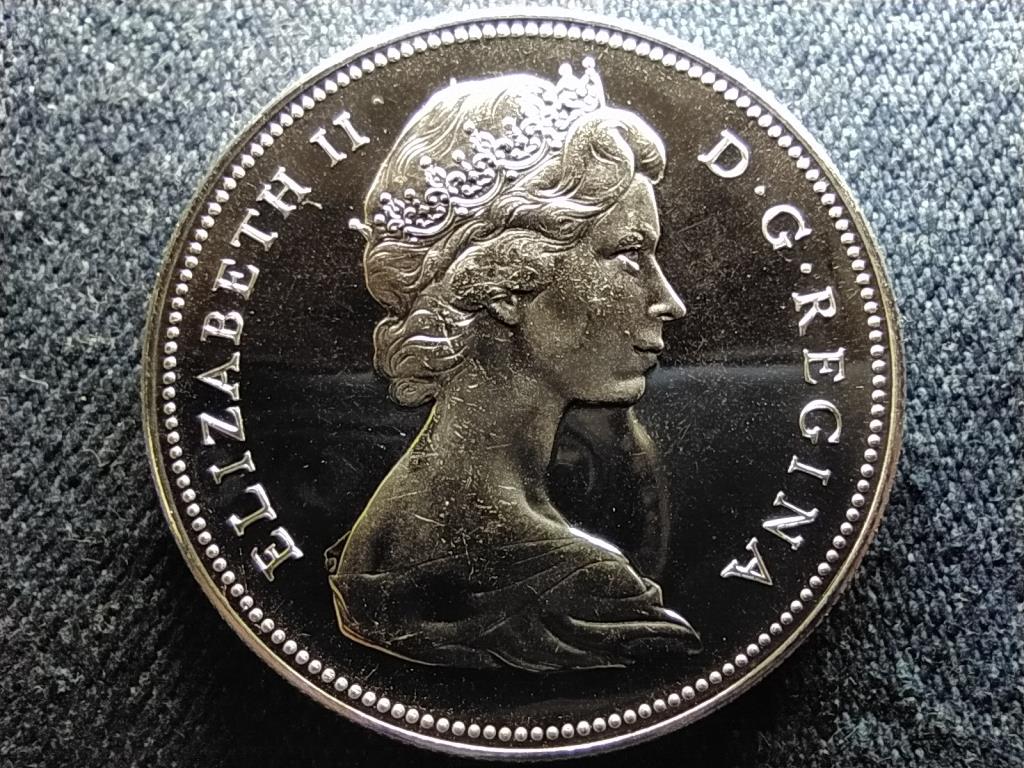 Kanada 100 &eacute;ves Kanada l&uacute;d .800 ez&uuml;st 1 Doll&aacute;r