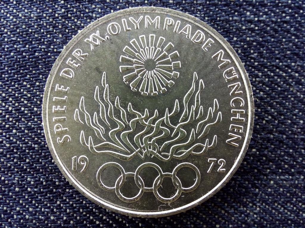 N&eacute;metorsz&aacute;g 1972-es m&uuml;ncheni olimpiai j&aacute;t&eacute;kok olimpiai l&aacute;ng .625 ez&uuml;st 10 M&aacute;rka