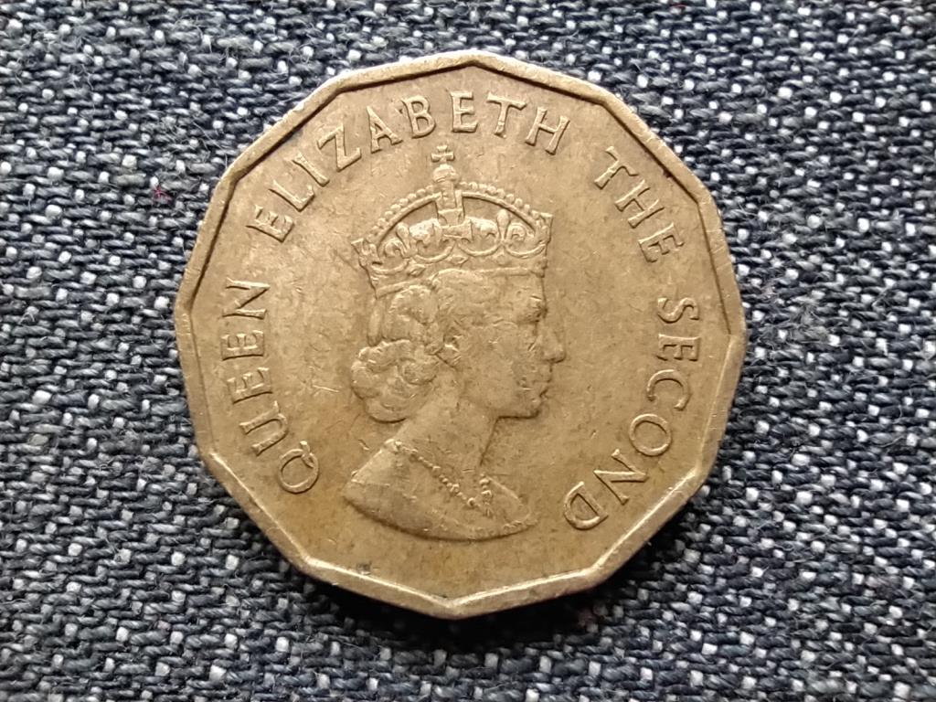 Jersey II. Erzs&eacute;bet 1/4 shilling