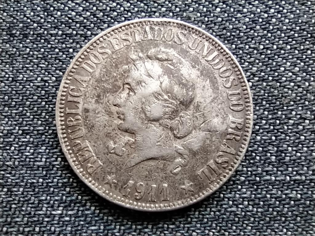 Braz&iacute;liai Egyes&uuml;lt &Aacute;llamok K&ouml;zt&aacute;rsas&aacute;g (1889-1967) .900 ez&uuml;st 1000 Reis