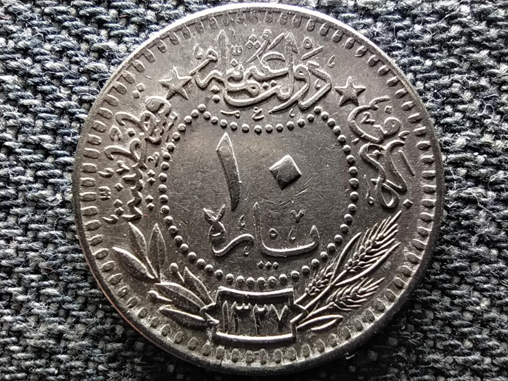 Oszm&aacute;n Birodalom V. Mehmed (1909-1918) 10 para