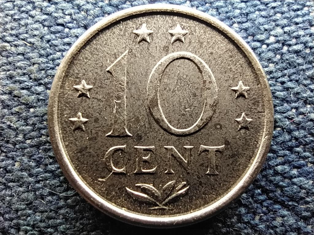 Holland Antill&aacute;k J&uacute;lia (1948-1980) 10 cent