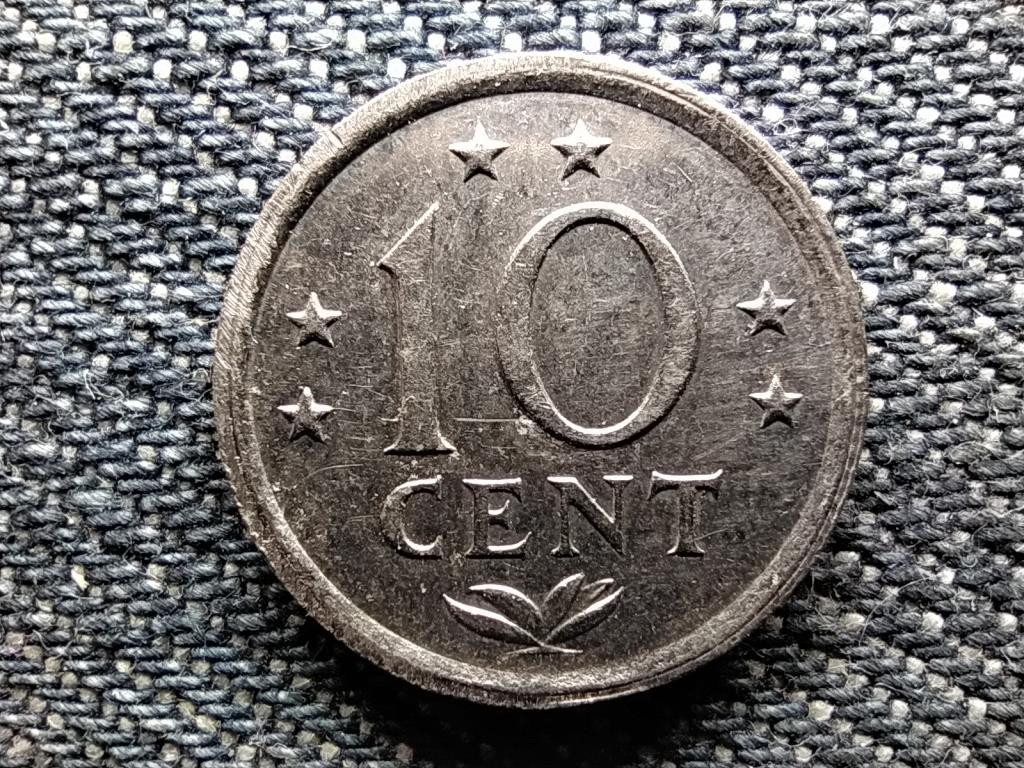 Holland Antill&aacute;k Beatrix (1980-2013) 10 cent