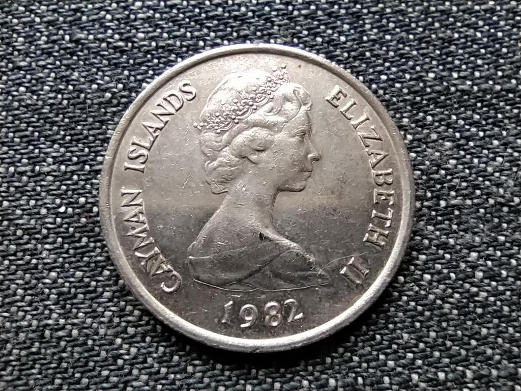 Kajm&aacute;n-szigetek II. Erzs&eacute;bet (1952-) 'Kirk B' szk&uacute;ner 25 cent
