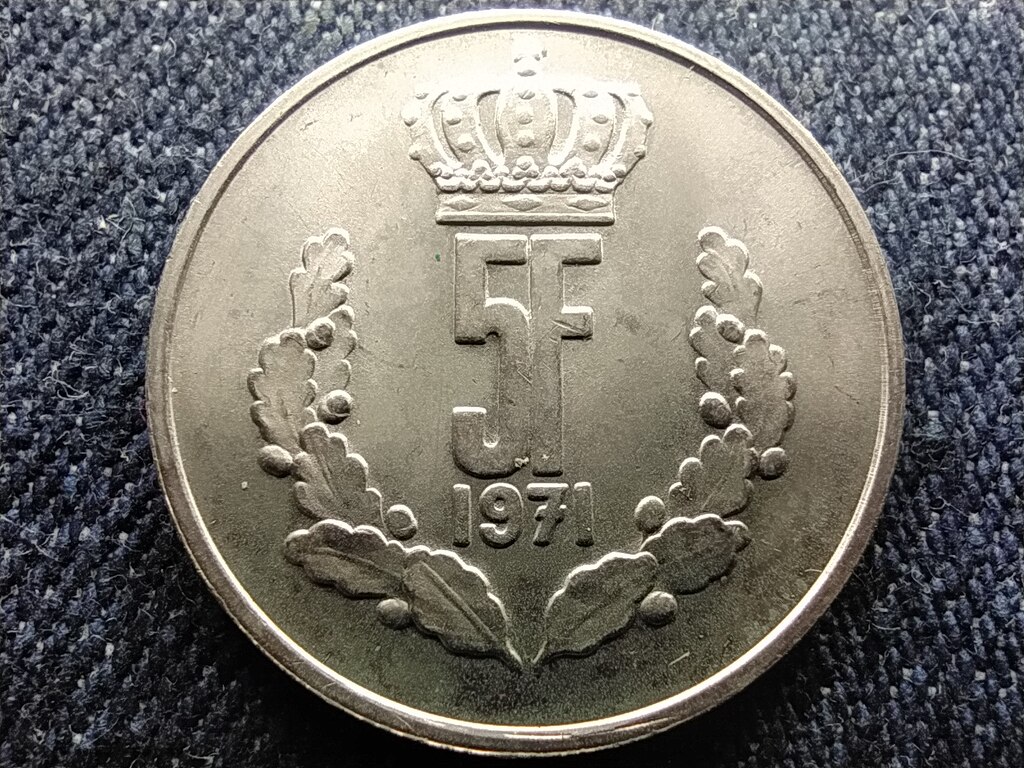Luxemburg J&aacute;nos (1964-2000) 5 Frank