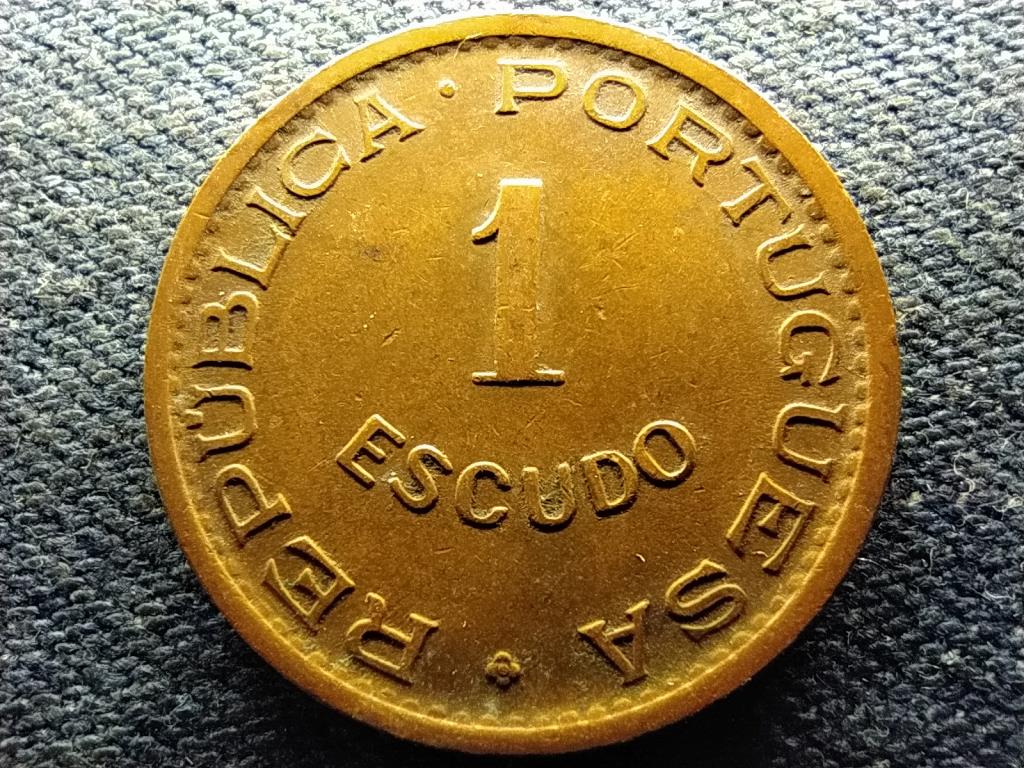 Angola Portug&aacute;lia tengerent&uacute;li tartom&aacute;nya (1951-1975) 1 Escudo