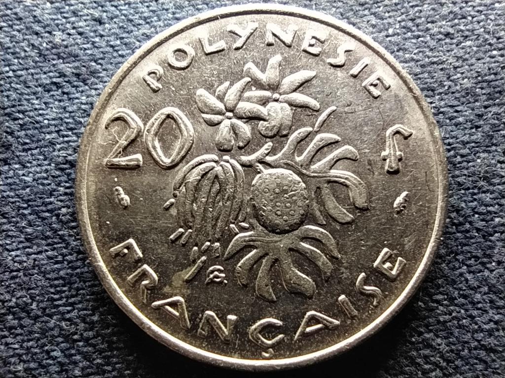 Francia Polin&eacute;zia 20 frank