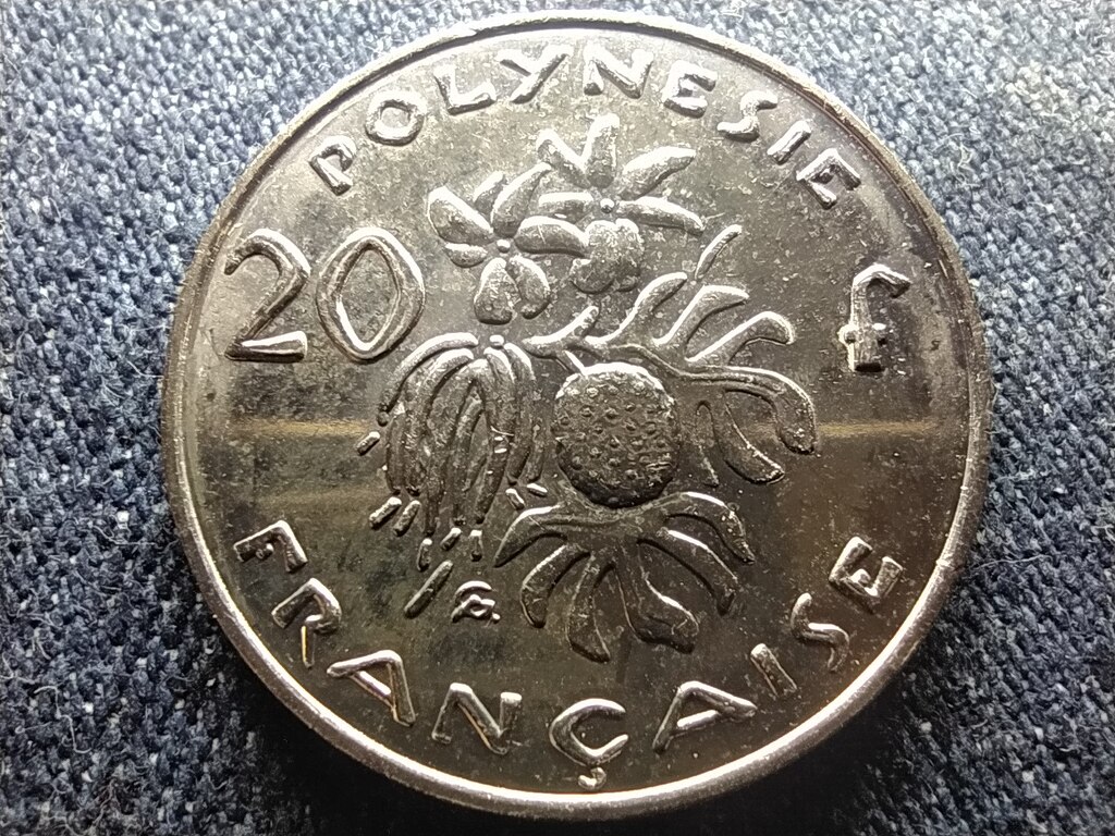 Francia Polin&eacute;zia 20 frank