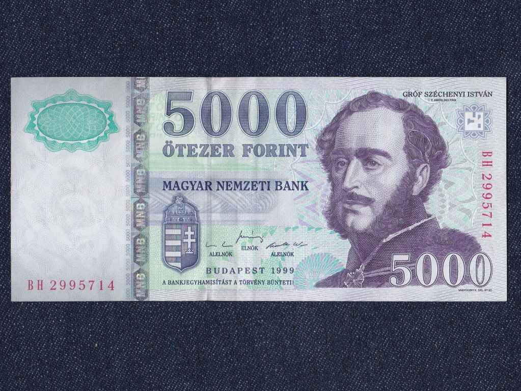 Harmadik Magyar K&ouml;zt&aacute;rsas&aacute;g (1989-napjainkig) 5000 Forint bankjegy