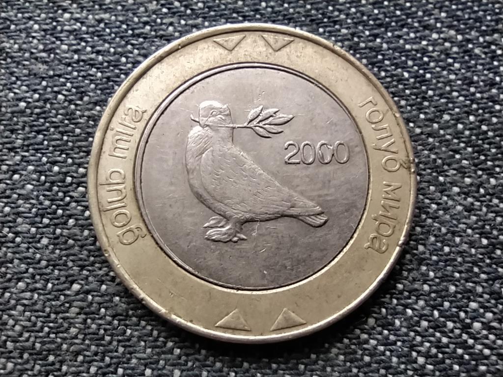Bosznia-Hercegovina K&ouml;zt&aacute;rsas&aacute;g (1992-0) 2 Konvertibilis M&aacute;rka