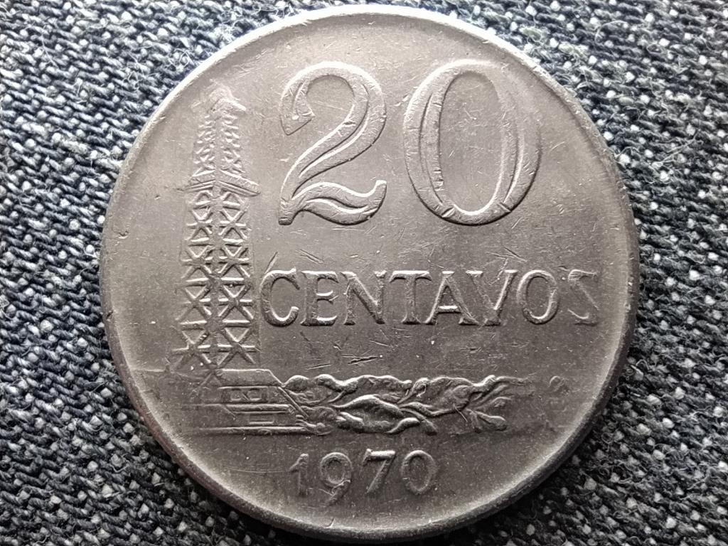 Braz&iacute;lia Brazil Sz&ouml;vets&eacute;gi K&ouml;zt&aacute;rsas&aacute;g (1967-0) 20 Centav&oacute;