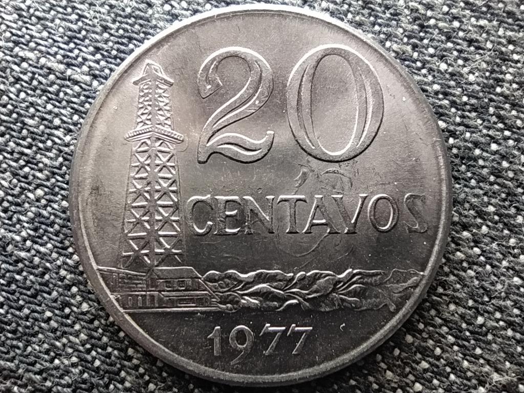 Braz&iacute;lia Brazil Sz&ouml;vets&eacute;gi K&ouml;zt&aacute;rsas&aacute;g (1967-0) 20 Centav&oacute;
