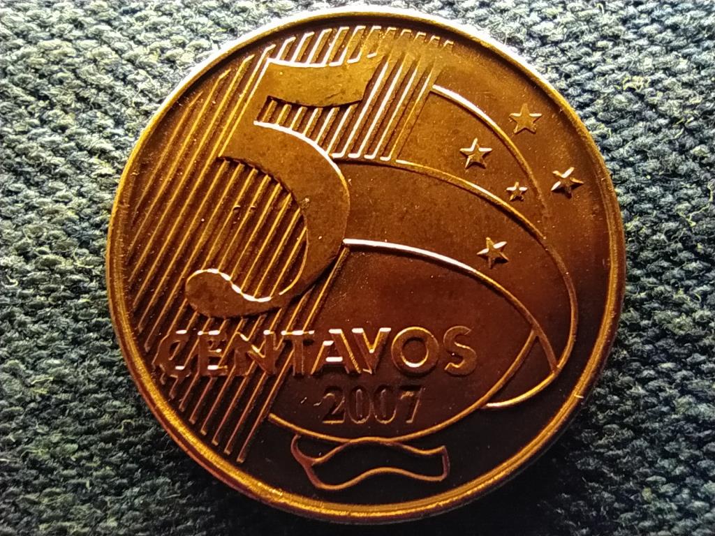 Braz&iacute;lia Joaqu&iacute;m Jos&eacute; da Silva Xavier 5 centav&oacute;