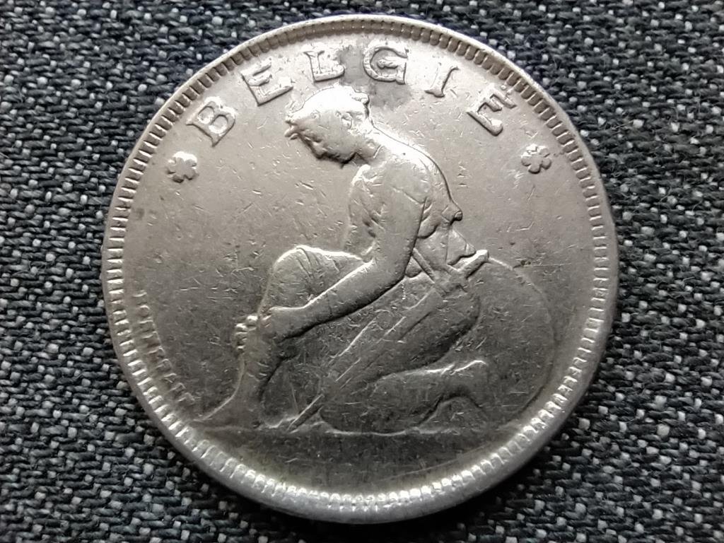 Belgium I. Albert (1909-1934) 2 Frank (holland sz&ouml;veg)