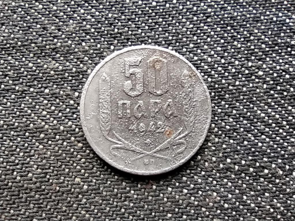 Szerbia II. VH N&eacute;met megsz&aacute;ll&aacute;s 50 Para