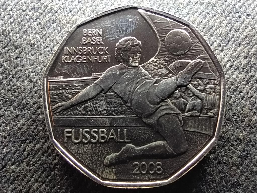 Ausztria Labdar&uacute;g&aacute;s EB 2008 .800 ez&uuml;st 5 Euro