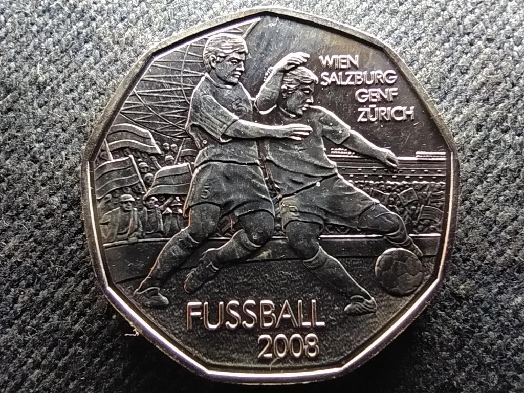 Ausztria Labdar&uacute;g&aacute;s EB 2008 .800 ez&uuml;st 5 Euro