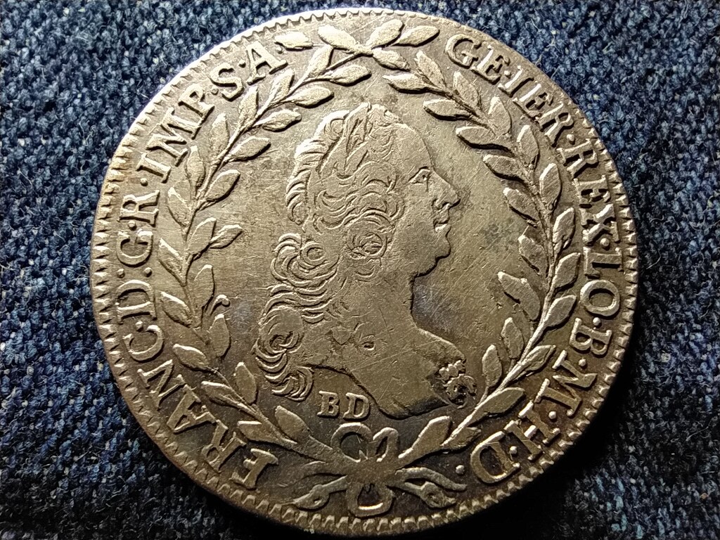 N&eacute;met-R&oacute;mai Birodalom Franz I. cs&aacute;sz&aacute;r (1745-1765) ez&uuml;st 20 krajc&aacute;r