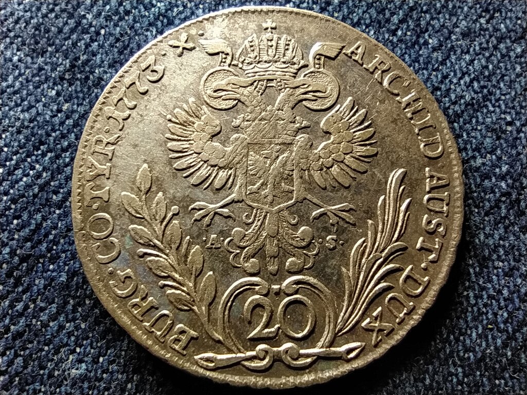 Ausztria M&aacute;ria Ter&eacute;zia (1740-1780) ez&uuml;st 20 Krajc&aacute;r
