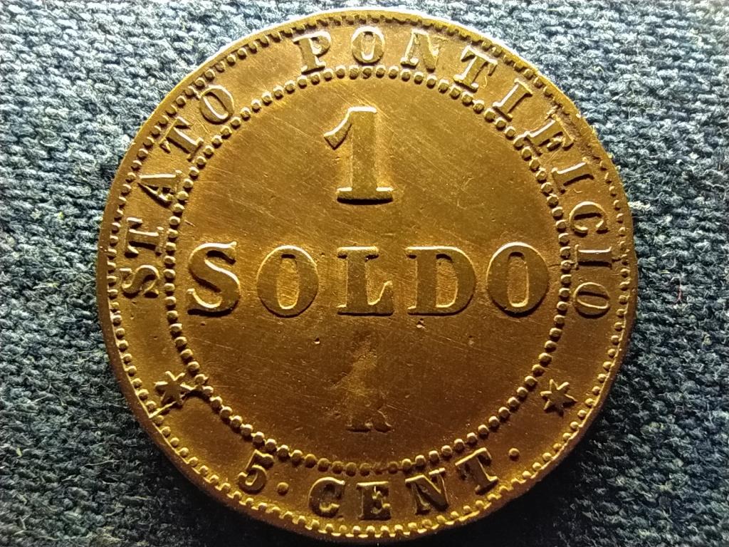 P&aacute;pai &aacute;llam IX. Pius 1 soldo