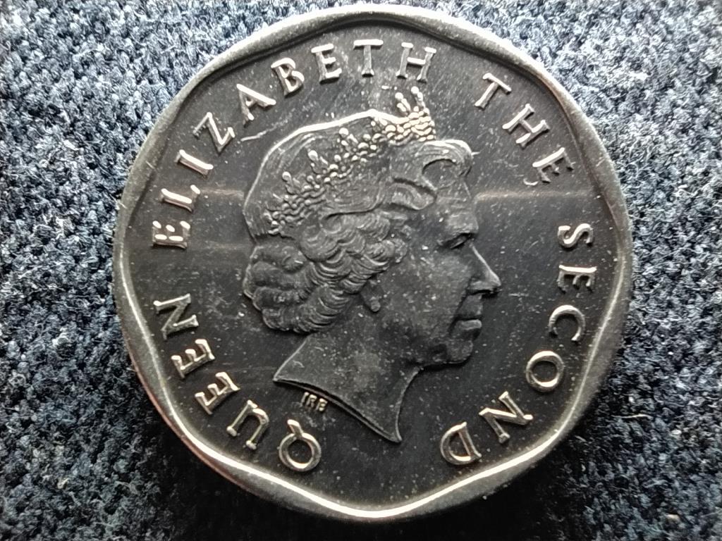 Kelet-karibi &Aacute;llamok Szervezete II. Erzs&eacute;bet 5 cent