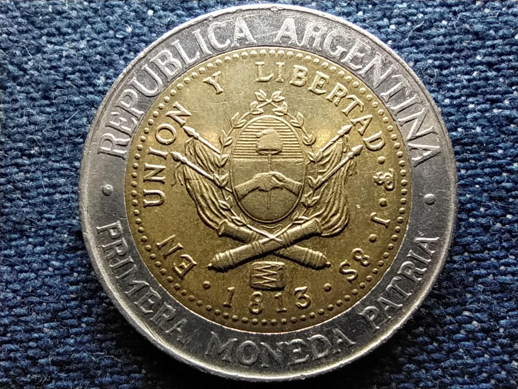 Argent&iacute;na Sz&ouml;vets&eacute;gi tartom&aacute;ny (1861-0) 1 Peso
