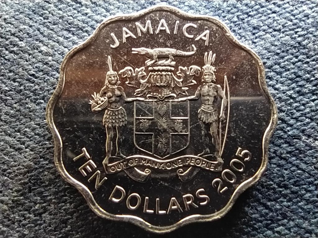 Jamaica II. Erzs&eacute;bet (1952-) 10 Doll&aacute;r