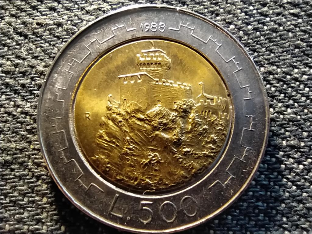 San Marino Erőd&iacute;tm&eacute;nyek 500 L&iacute;ra