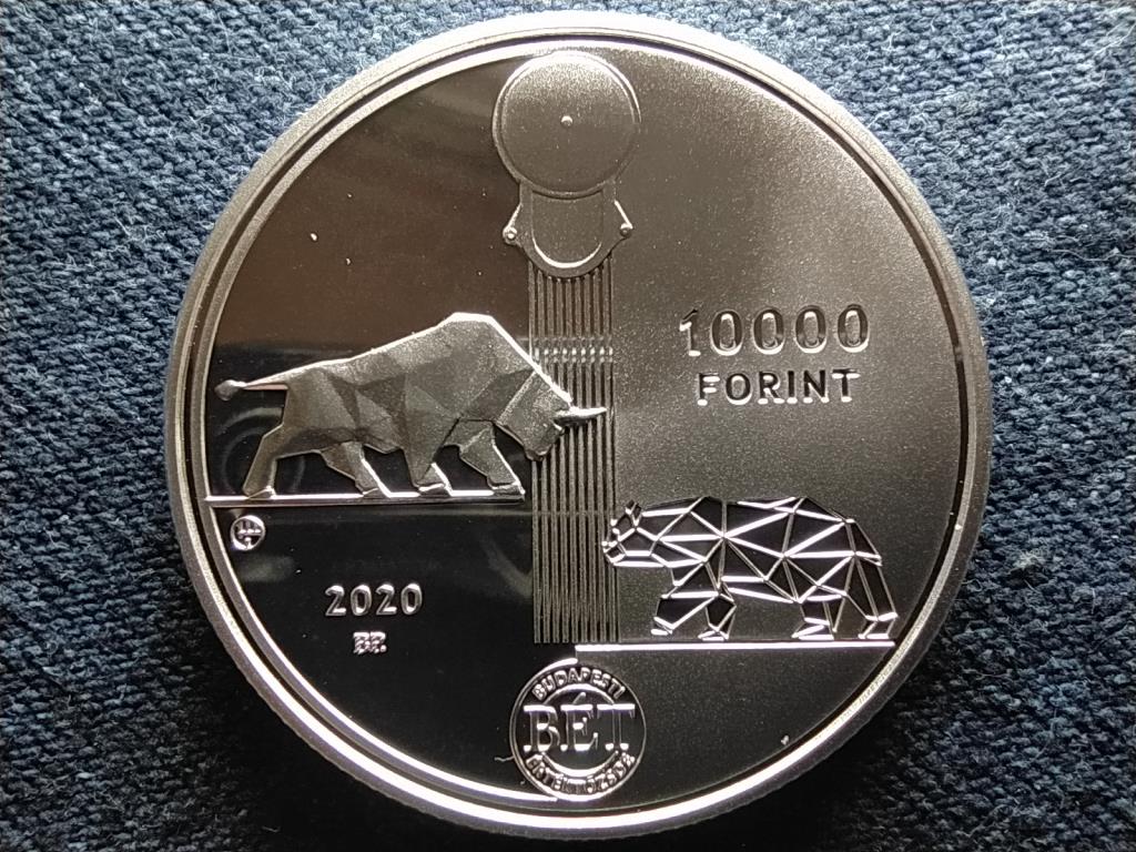 30 &eacute;ves a Budapesti &Eacute;rt&eacute;ktőzsde .925 ez&uuml;st 10000 Forint