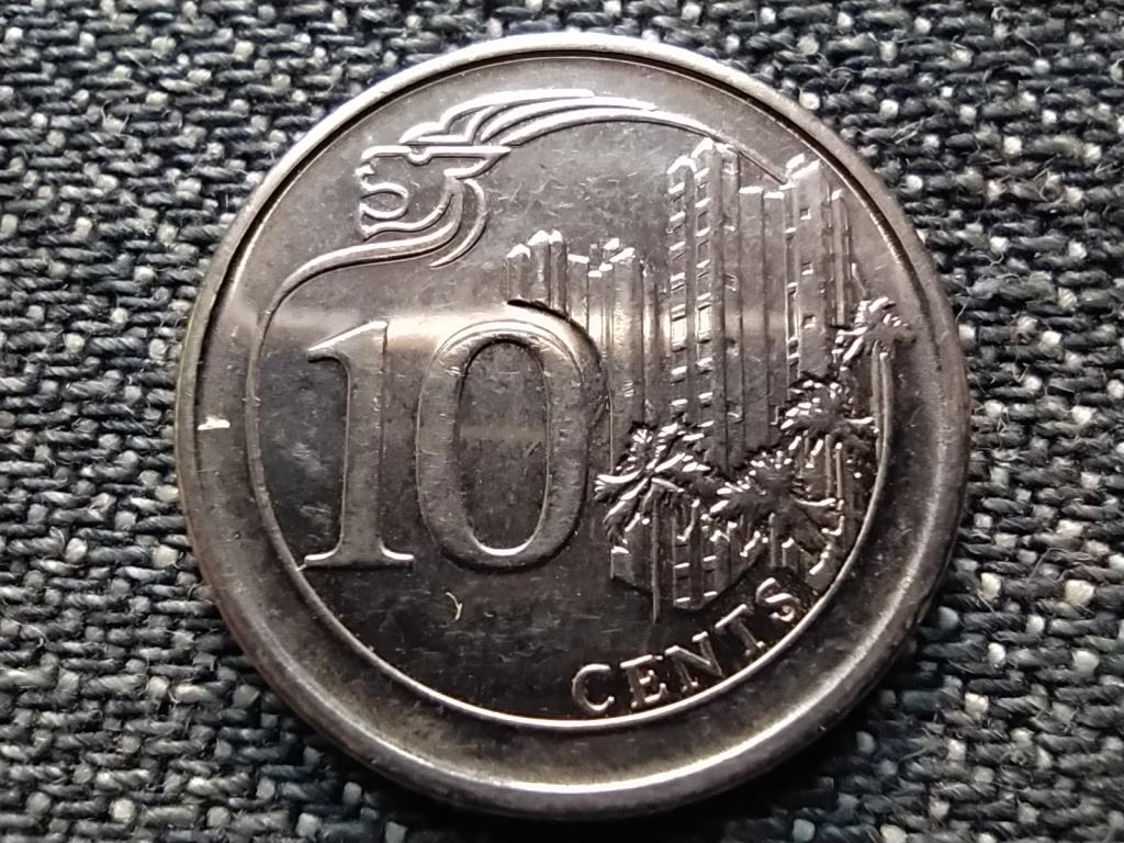 Szingap&uacute;r 10 cent
