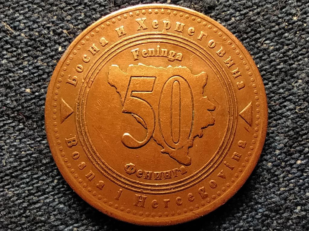 Bosznia-Hercegovina K&ouml;zt&aacute;rsas&aacute;g (1992-0) 50 Fening