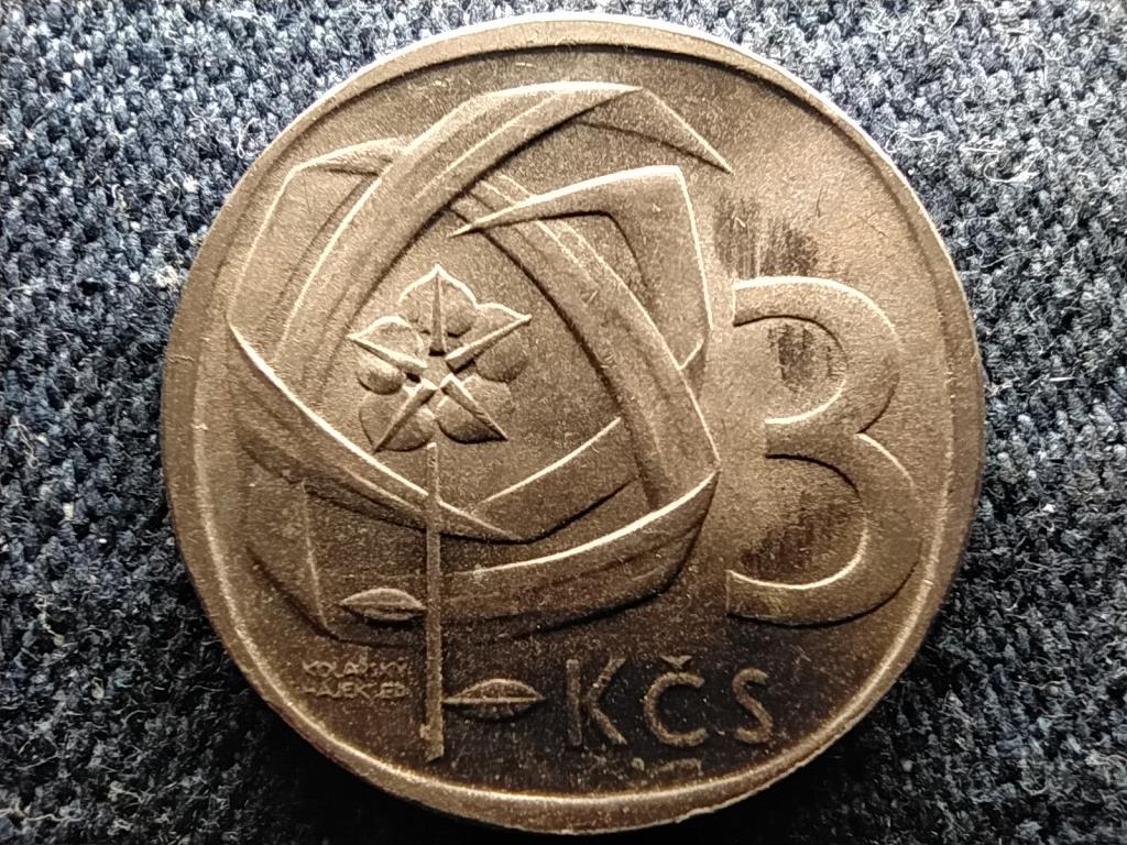 Csehszlov&aacute;kia Szocialista K&ouml;zt&aacute;rsas&aacute;g (1960-1990) 3 Korona