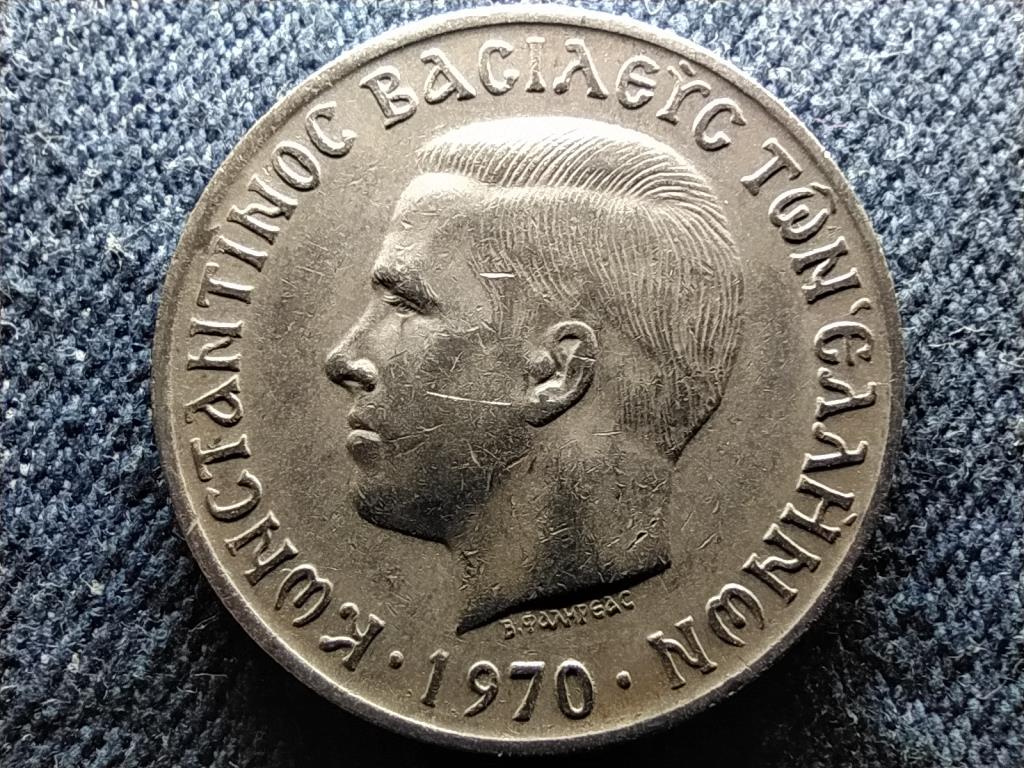 G&ouml;r&ouml;gorsz&aacute;g II. Konstantin (1964-1973) 5 drachma