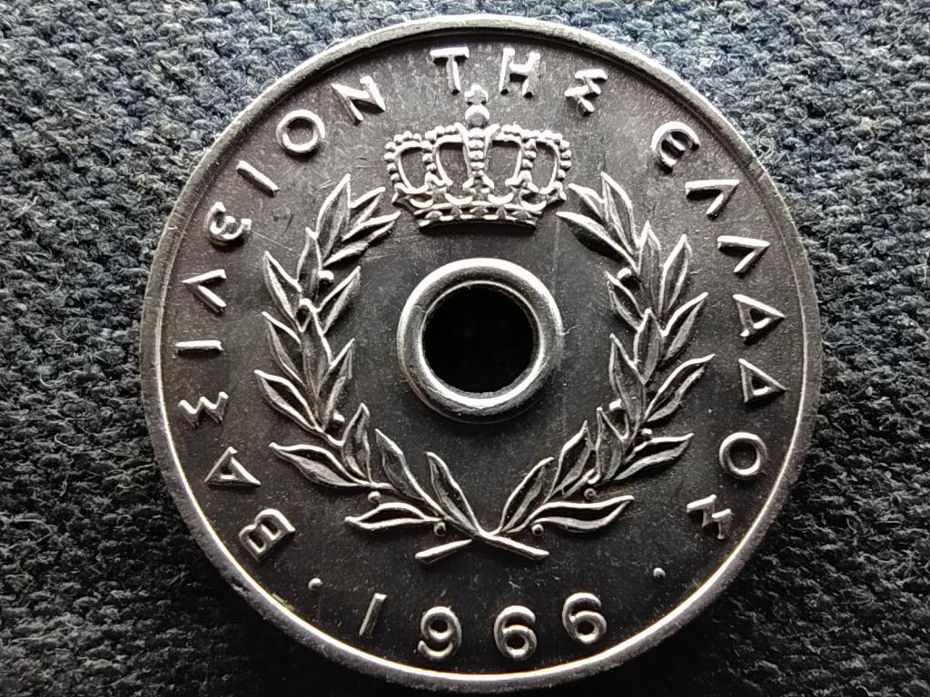 G&ouml;r&ouml;gorsz&aacute;g II. Konstantin (1964-1973) 10 Lepta