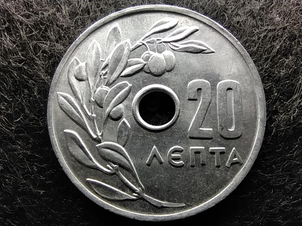 G&ouml;r&ouml;gorsz&aacute;g II. Konstantin (1964-1973) 20 Lepta