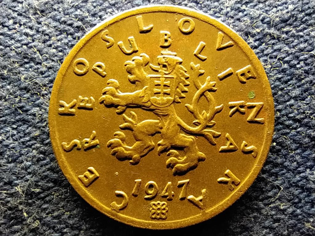 Csehszlov&aacute;kia N&eacute;pk&ouml;zt&aacute;rsas&aacute;g (1948-1960) 50 Heller
