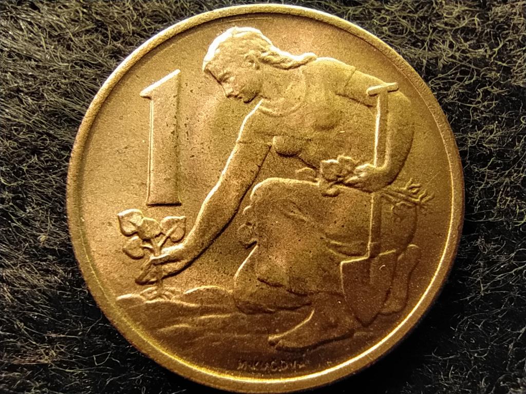 Csehszlov&aacute;kia N&eacute;pk&ouml;zt&aacute;rsas&aacute;g (1948-1960) 1 Korona