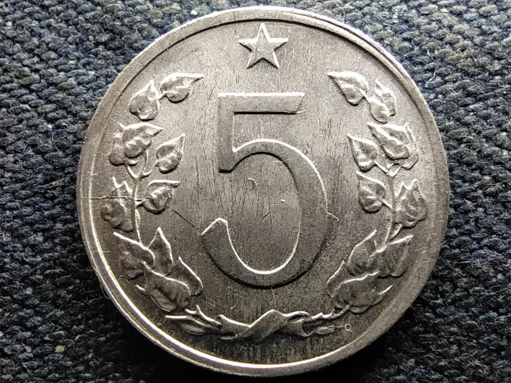 Csehszlov&aacute;kia Szocialista K&ouml;zt&aacute;rsas&aacute;g (1960-1990) 5 Heller 