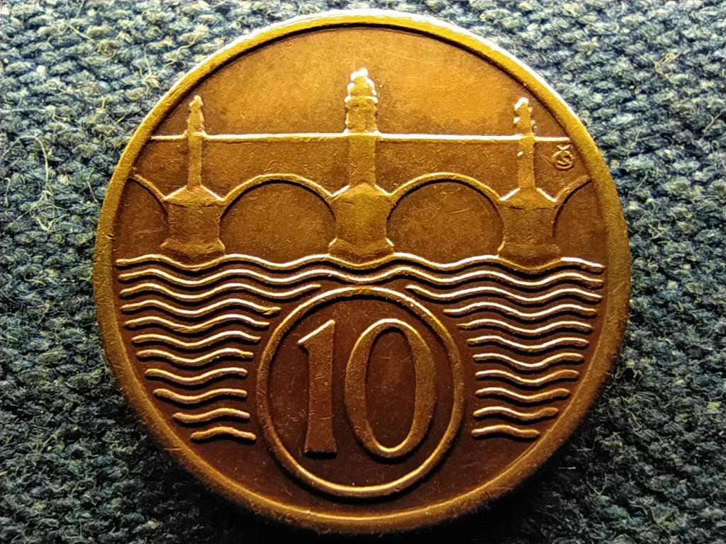 Csehszlov&aacute;kia Első K&ouml;zt&aacute;rsas&aacute;g (1918-1938) 10 Heller
