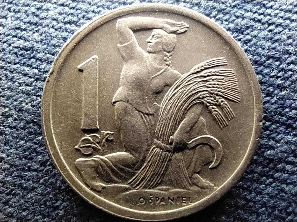 Csehszlov&aacute;kia Harmadik K&ouml;zt&aacute;rsas&aacute;g (1945-1948) 1 Korona