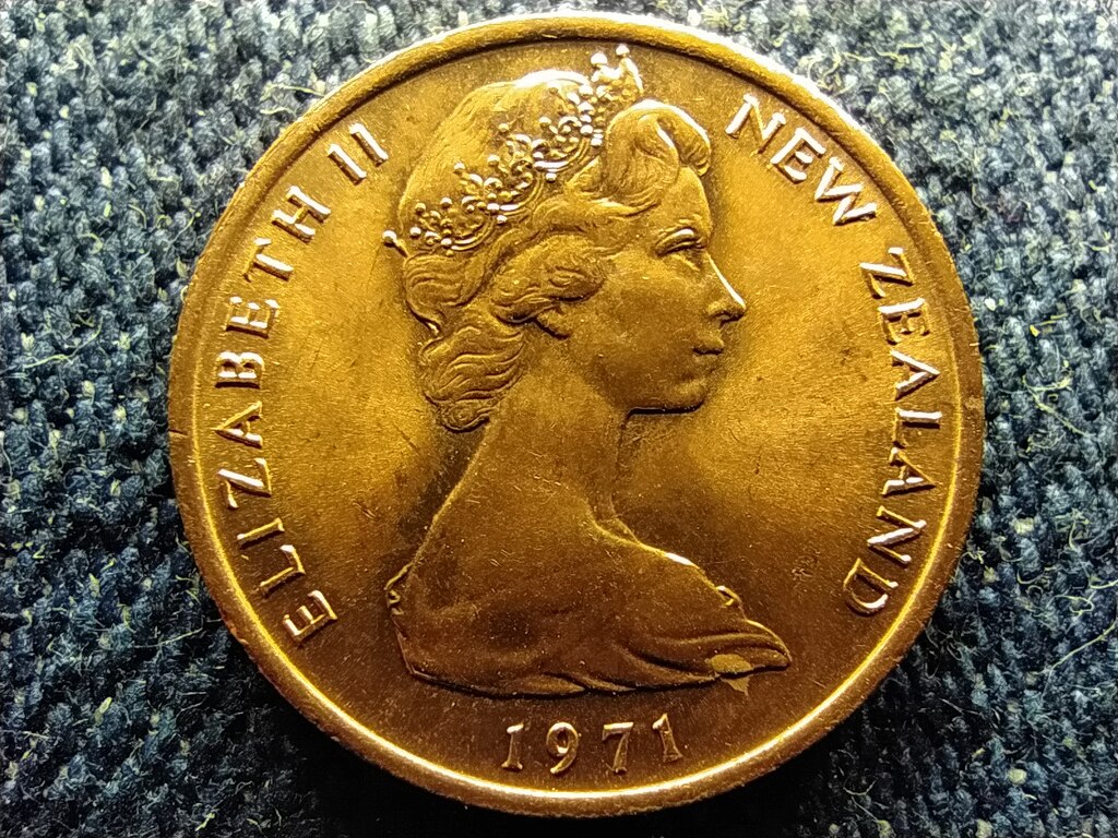 &Uacute;j-Z&eacute;land II. Erzs&eacute;bet 1 Cent